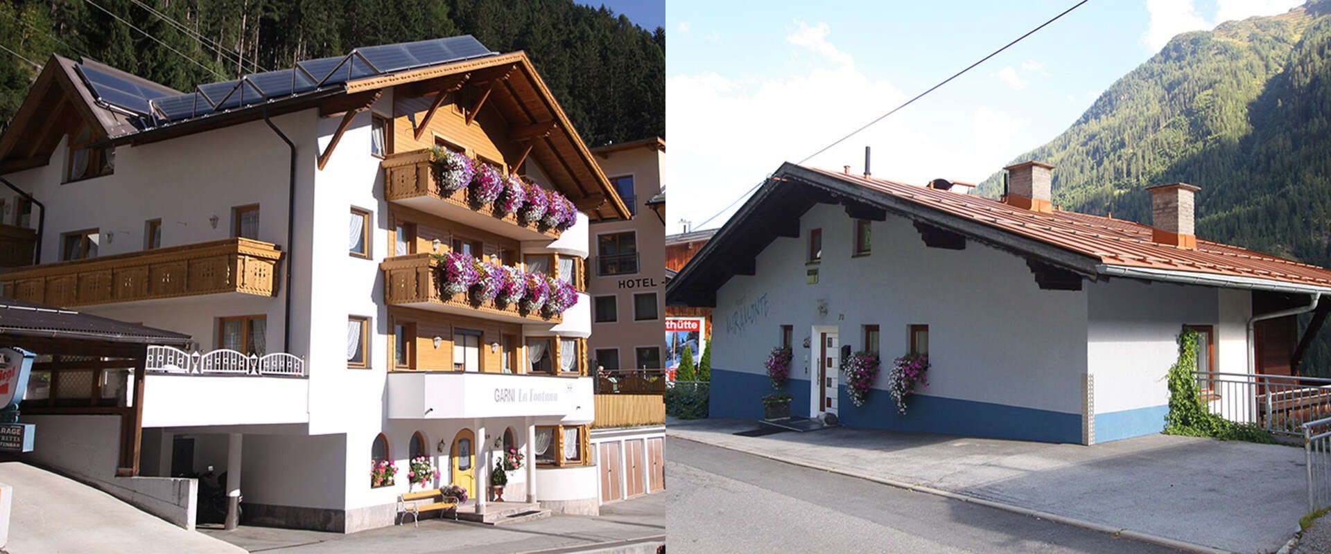 La Fontana und Apart Miramonte