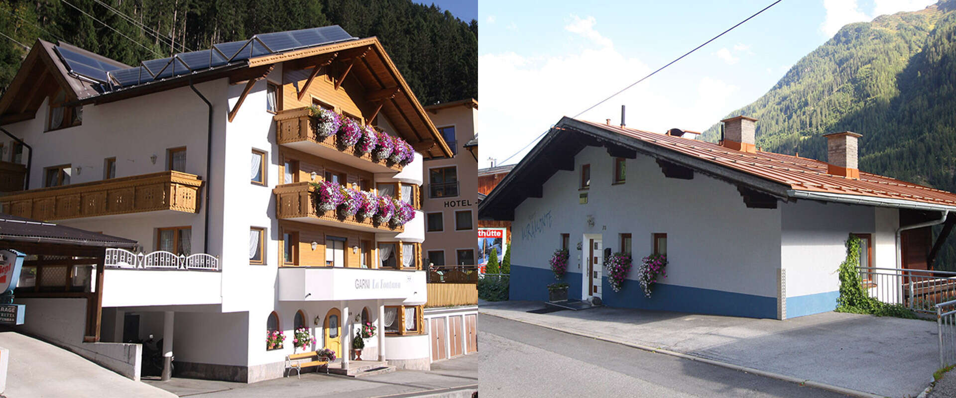 La Fontana and Apart Miramonte