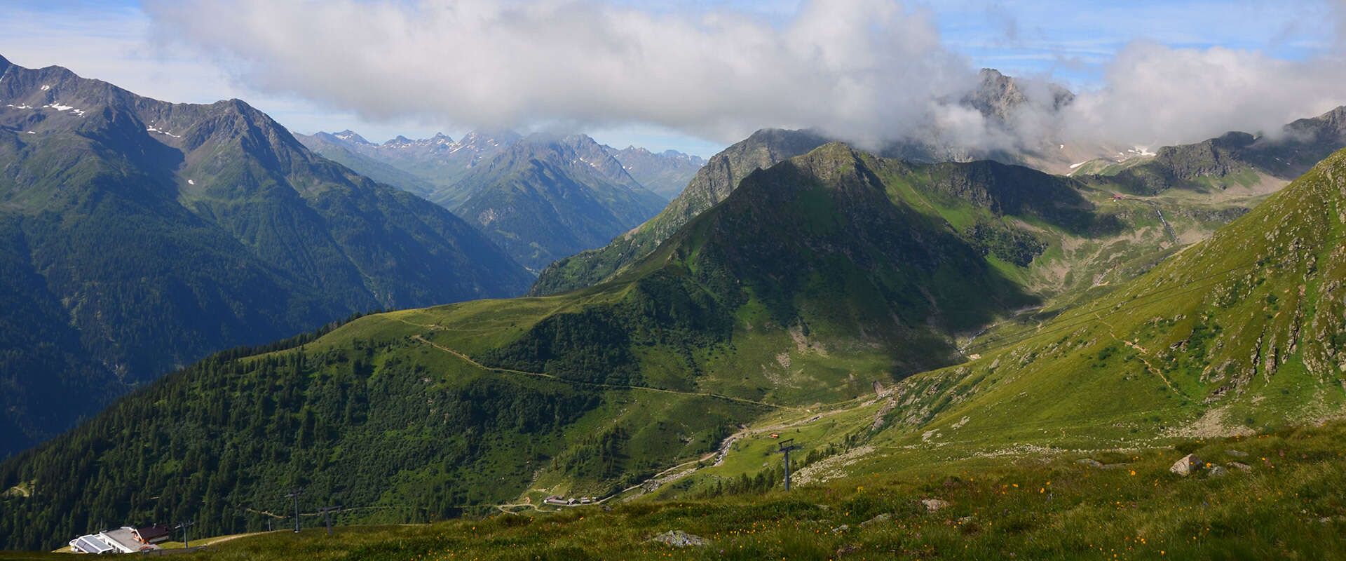 Sommerlandschaft in Kappl